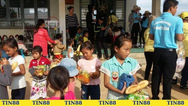 TIN88 hỗ trợ mái ấm nghèo