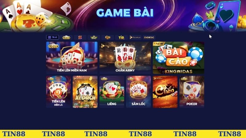 Trò chơi game bài luôn được đánh giá cao