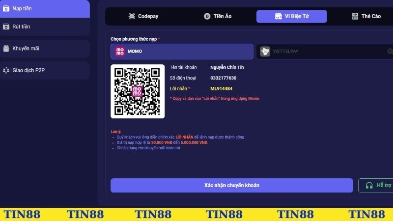 Hoàn tất thông tin, tiền thưởng sẽ được cộng về ví