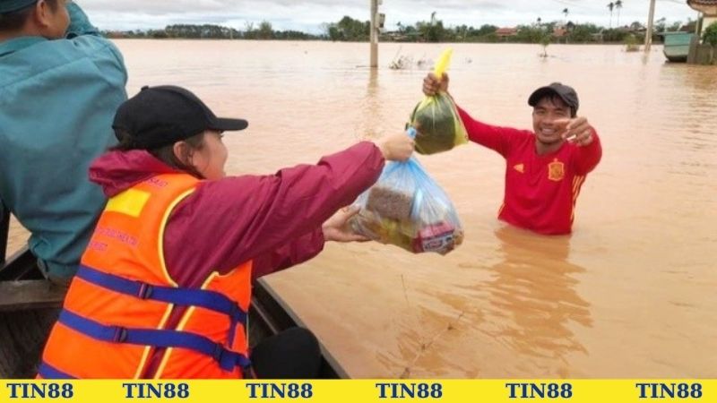 Nhà cái kêu gọi cộng đồng cùng TIN88 chung tay vùng lũ